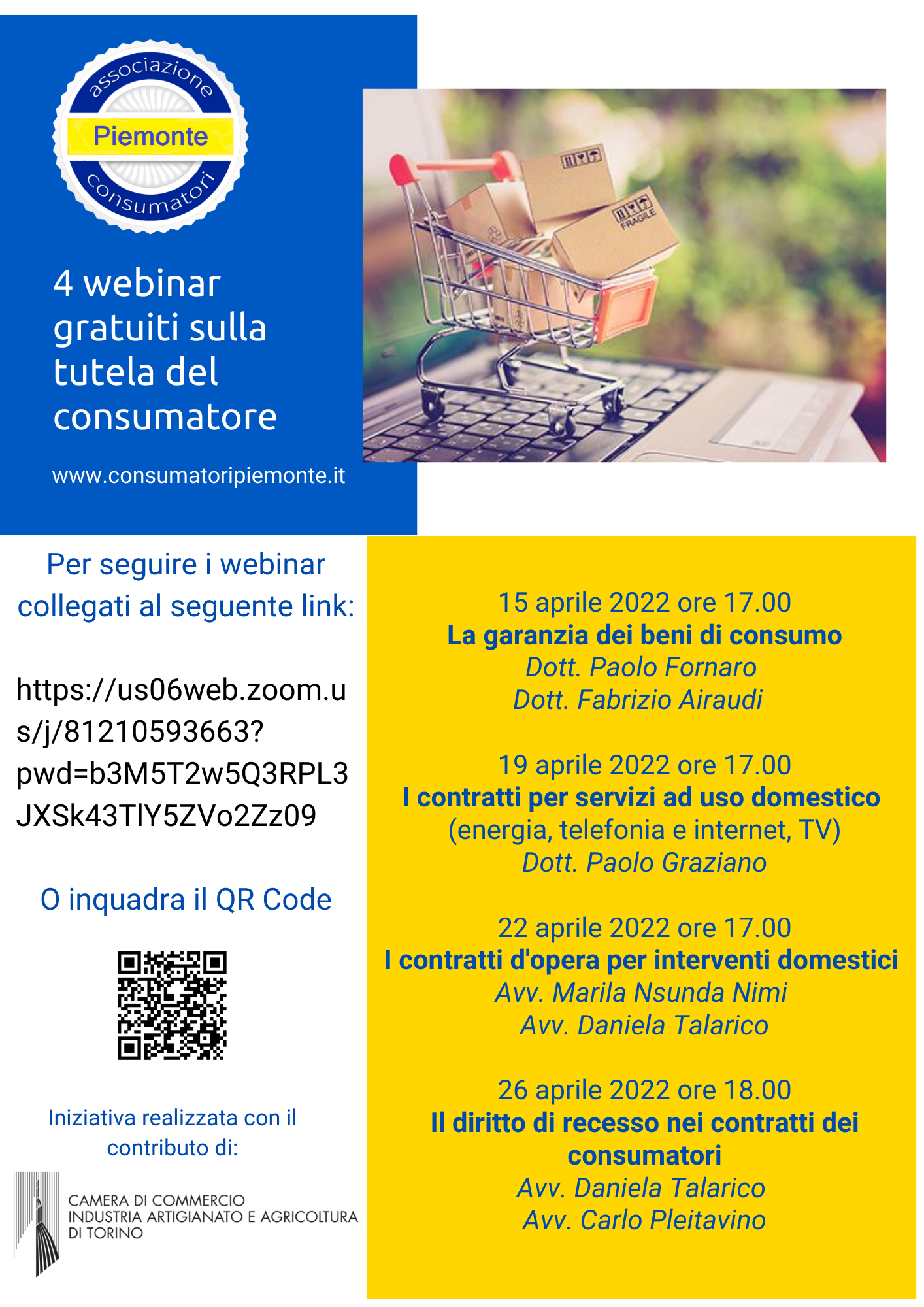 Locandina Webinar